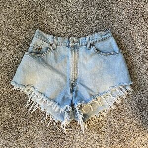 Urban Outfitters Recycled Levi’s Denim Shorts